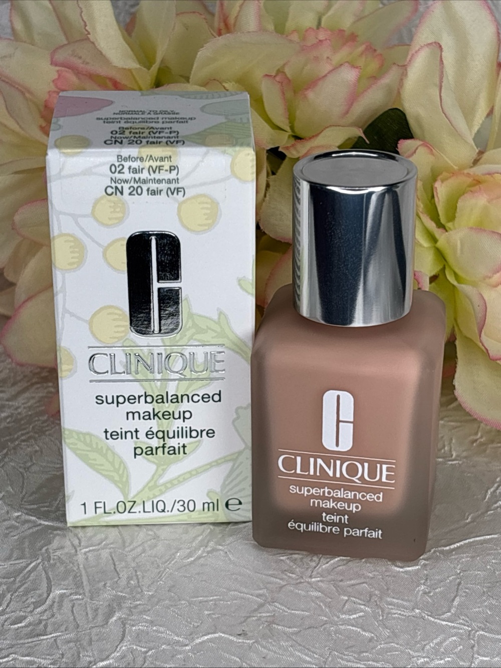 Clinique Superbalanced Makeup - 02 CN 20 Fair - 1oz/30ml NIB